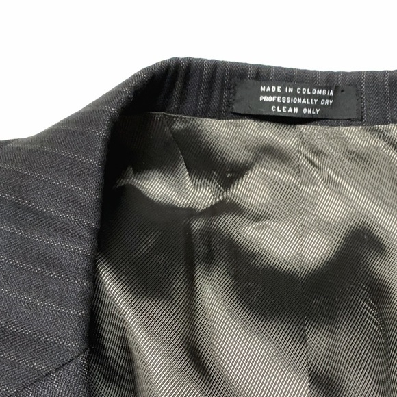 OSCAR DE LA RENTA PINSTRIPE SUIT AND PANTS - Picture 7 of 13